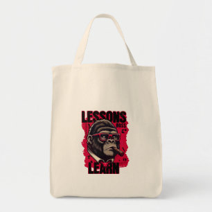 Frauen Gorilla Chef Lektionen Lernen Tote Bag Tragetasche