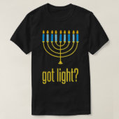 Frauen Got Light Hanukkah Maccabim Miracle jüdisch T-Shirt (Design vorne)