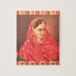 Frauen-Göttingeschenk des indischen Puzzle