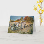 Frauen Gravitation Kartoffeln Karte (Gelbe Blume)