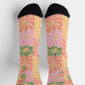 Frauen Groovy Boho Socken (Oben)