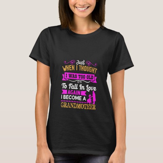 Frauen Großmutter Liebe Ernteangebot N T-Shirt (Vorderseite)