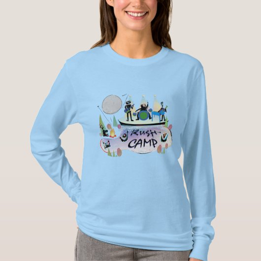 Frauen-grundlegender langer Hülsen-T - T-Shirt (Vorderseite)