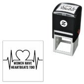 Frauen haben auch Herzschläge Permastempel (Beispiel)