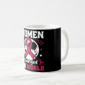 Frauen haben die Welt verändert Kaffeetasse (VorderseiteRechts)