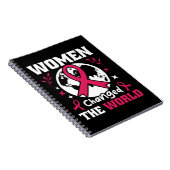 Frauen haben die Welt verändert Notizblock (Rechte Seite)