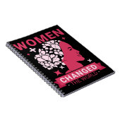 Frauen haben die Welt verändert Notizblock (Rechte Seite)