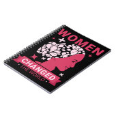 Frauen haben die Welt verändert Notizblock (Linke Seite)