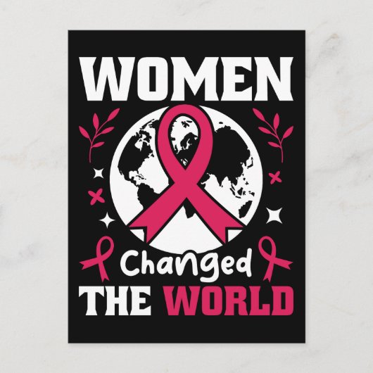 Frauen haben die Welt verändert Postkarte (Vorderseite)