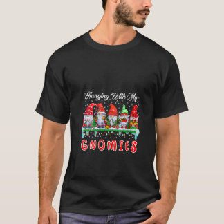 Frauen hängen mit meinen Gnomies lustige fünf Gnom T-Shirt