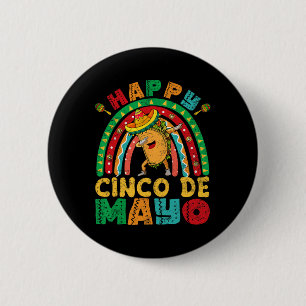 Frauen Happy Cinco De Mayo Mexican Fiesta 5 De May Button