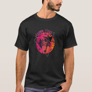 Frauen Happy Hour Pickleball T-Shirt