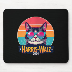 Frauen Harris W 2024 Cat Sungles Retro Vintag Poc Mousepad