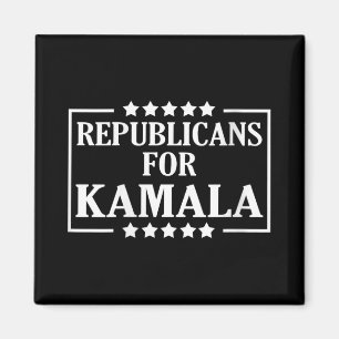 Frauen Harris W Waltz 2024 Republikaner für Kamala Magnet