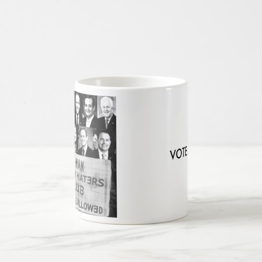 Frauen-Hasser Kaffeetasse (Mittel)