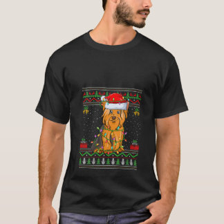 Frauen hässlicher Pullover-Stil Santa Yorkshire Te T-Shirt
