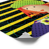 Frauen Hats Beret Poster (Ecke)