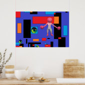 Frauen häufiger als kein Surrealismus Poster (Küche)