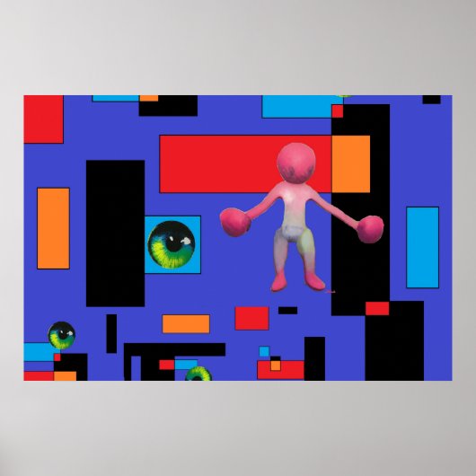 Frauen häufiger als kein Surrealismus Poster (Vorne)