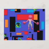 Frauen häufiger als kein Surrealismus Postkarte (Vorderseite)