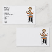 Frauen-HaustierGroomer Visitenkarte (Vorne/Hinten)