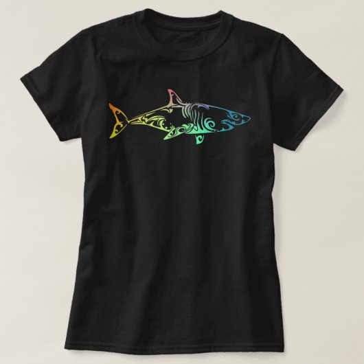 Frauen Hawaii Mano Tribal Shark . Shark Lover Week T-Shirt (Design vorne)