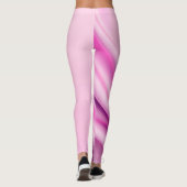 Frauen hellrosa Leggings (Rückseite)