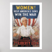 Frauen! Hilfe für Amerikas Söhne Poster (Vorne)