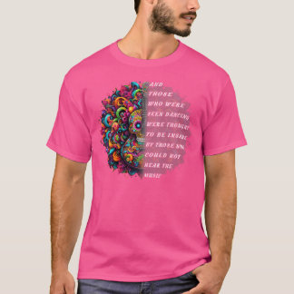 Frauen Hippie Gitarre und diejenigen, die gesehen T-Shirt