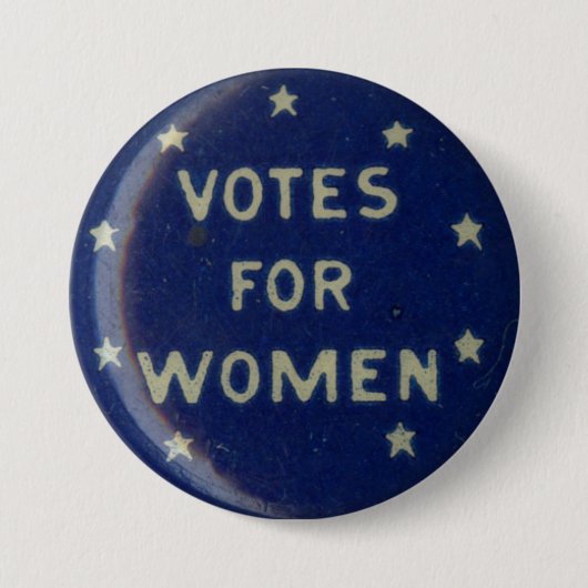 Frauen Historisches Star-Suffrage-Button Button (Vorderseite)