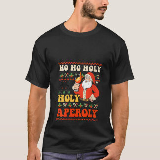 Frauen HO HO HEILIGER APEROLY X SANTA SPRITZ Apero T-Shirt