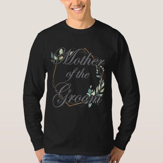 Frauen Hochzeit Brautparty Bride Mama Mutter von T T-Shirt (Vorderseite)