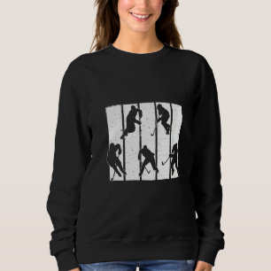 Frauen Hockey für Männer Frauen Eishockey P Sweatshirt