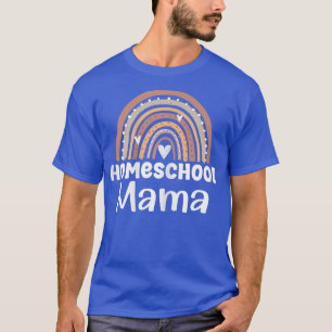 Frauen Homeschool mama Zuhause Schooler First Day T-Shirt