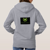 Frauen Hoodie (Rückseite)