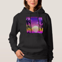 Frauen-Hoodie für einen faulen Tag mit Sonnenunter