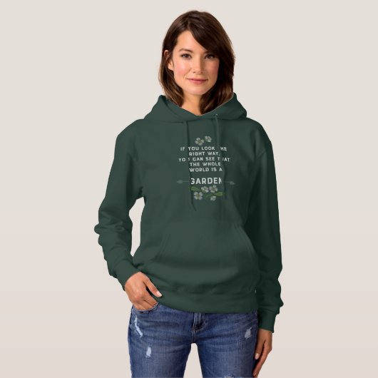 Frauen Hoodie The Secret Garden (Vorne ganz)