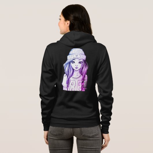 Frauen-Hoodies & Sweatshirts (Schwarz voll)