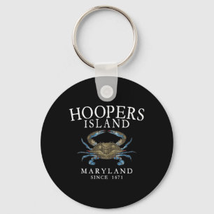 Frauen Hoopers Island Maryland Crab Town Seit Schlüsselanhänger