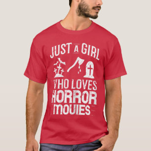 Frauen Horrorfilm Filmzitate Sammlung Junge T-Shirt