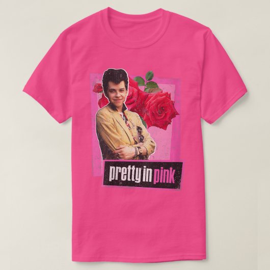 Frauen Hübsch in der Rose Rosa Duckie T-Shirt (Design vorne)