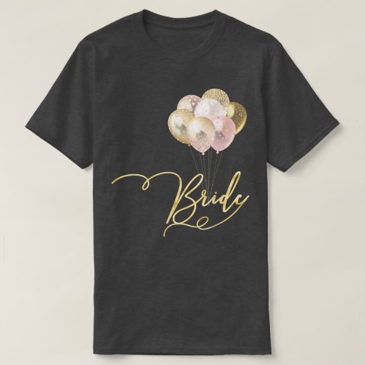 Frauen-Hühnerteam-Party-Ballons T-Shirt (Design vorne)