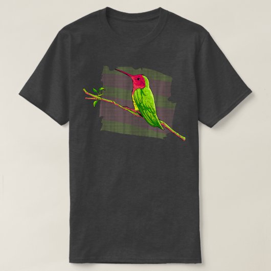 Frauen Hummingbird Art Gift T-Shirt (Design vorne)