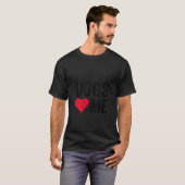 Frauen Hunde Liebe Me Herz Haustier Besitzer Hund T-Shirt (Vorne ganz)
