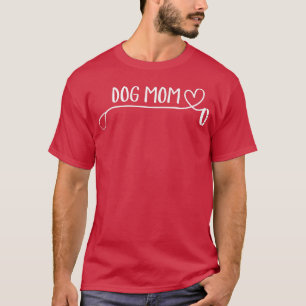Frauen Hunde Mama Hund präsentieren Ideen Weiblich T-Shirt