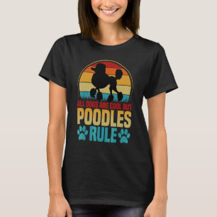 Frauen Hundehunde sind Coole Dosen T-Shirt