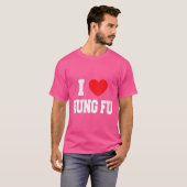 Frauen I Liebe Kung Fu T-Shirt (Vorne ganz)