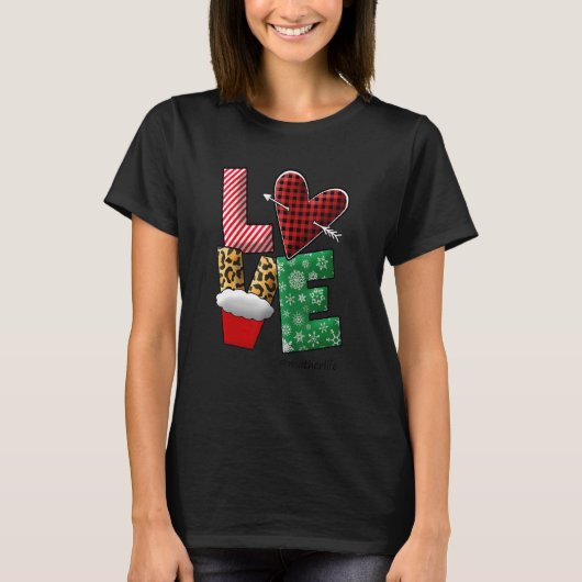 Frauen I Liebe Mutter Leben L O V Licht T-Shirt (Vorderseite)