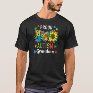 Frauen Ich bin ein stolzer Autismus Oma Autismus A T-Shirt
