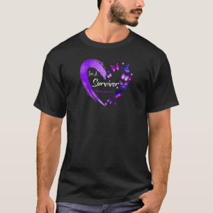 Frauen Ich bin ein Überlebender Epilepsie-Bewussts T-Shirt